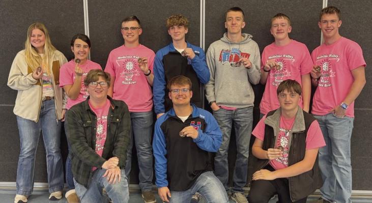 Medicine Valley finishes 3rd at ESU #15 Quiz Bowl