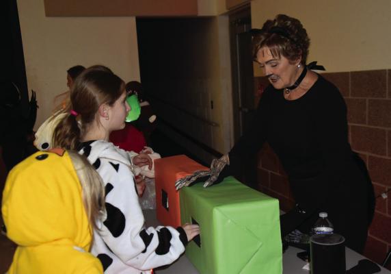 Friends of the Library hosted the annual Boo View and Haunted House at the Ella Missing Center in Arapahoe on Halloween.