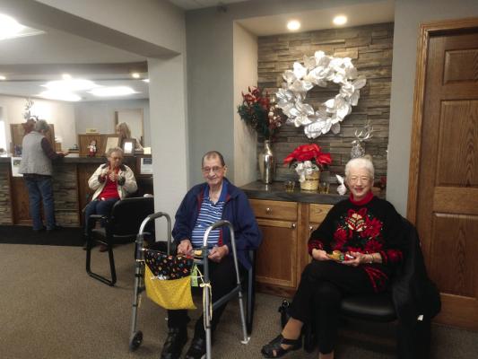 Christmas open House held at First State Bank in Holbrook