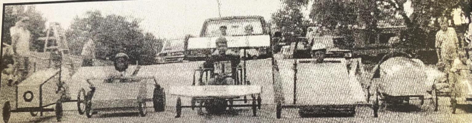 SOAP BOX DERBY races from 1994’s Oxford Turkey Days. Oxford Standard Photo by Jim Cooley