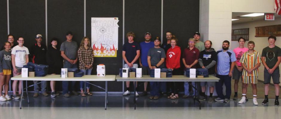 Southwest Schools raises $2,500 for firefighters