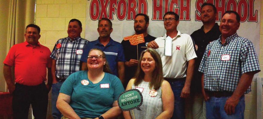 Class of 1992 Front l to r: Michelle Haag, Angie Lueking. Back l to r: Arlyn Wesenius, Nick Holste, Steve Broeker, Bill Grossnicklaus, Fred Brown, Mark Carnes, Chis Holste
