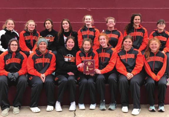 The Cambridge girls track and field team scored more than 200 points to win the DCS Invite Tuesday. The Trojans won 30 medals and took first in nine of the 17 events.