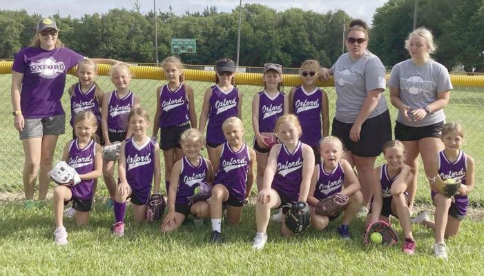 Oxford 8U girls takes 4th place in League Tournament