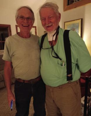 Don Nitzel and half brother, Steven Davies