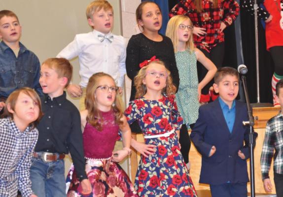 Arapahoe K-6 Christmas program