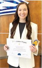 Mandy Anderson inducted into Beta Gamma Sigma