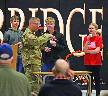 Area schools host Veterans Day celebrations