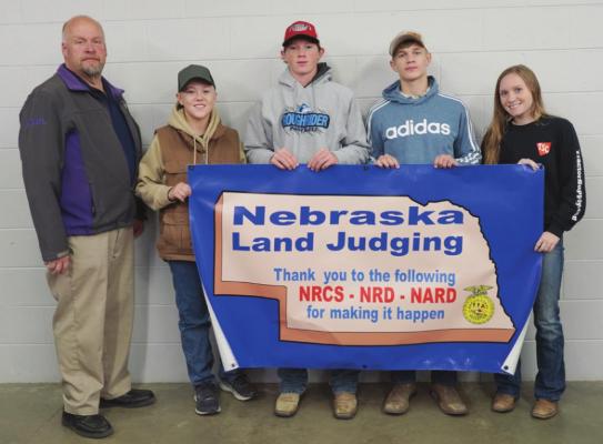State Land Judging Competition Challenges youth near Bertrand