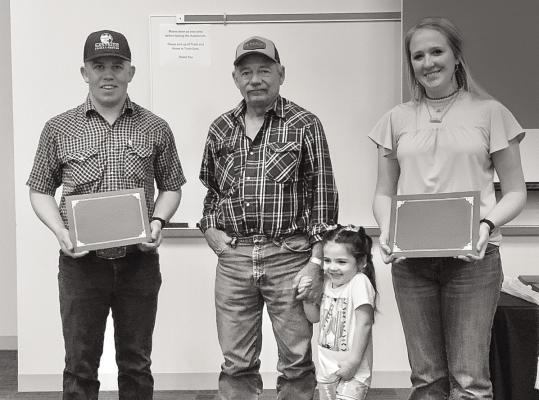 Donald Rohr and Tailyn Thompson awarded