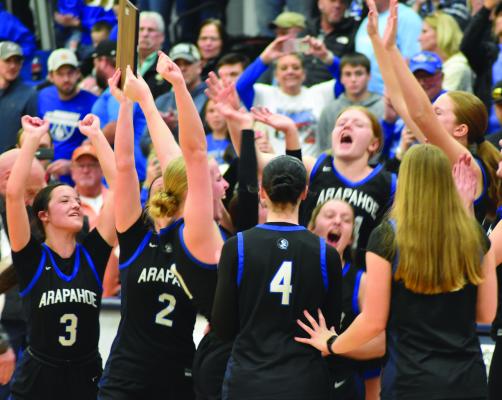 The Warriors won the district championship and advanced to the Girls State Basketball Tournament since 2014 with a victory at Shelton Friday night.
