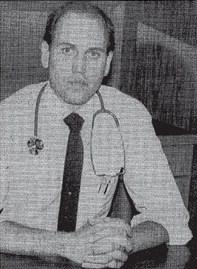 Dr. Lennie Deaver as pictured in a 1987 issue of the Cambridge Clarion.