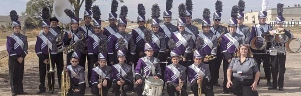 The Southern Valley Eagle Marching Band recieved an Excellent on Saturday at Minden Bandfest. That is the second highest rating!