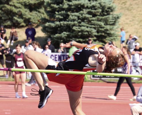Jensyn Weiss high jump