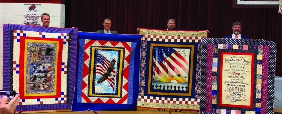 Veterans receive Quilts of Honor