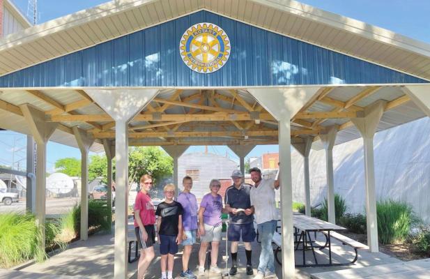 Cambridge Area Rotary Club Shade/Shelter