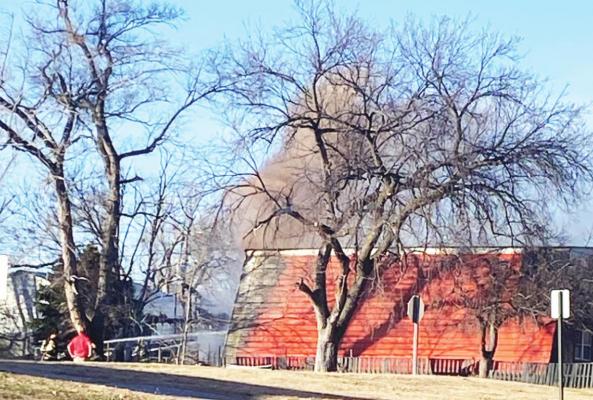 The Oxford Fire Department was dispatched to a structure fire on Central Street. The cause of the fire was a freezer connected via extension cord that overheated.