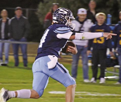 Southwest’s Houston Billeter directs traffic.