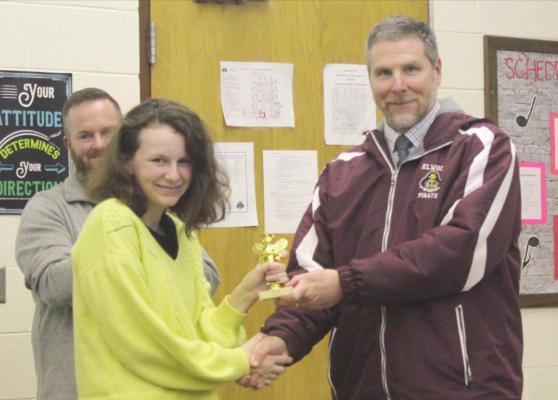 Seberger wins Gosper County Spelling Bee