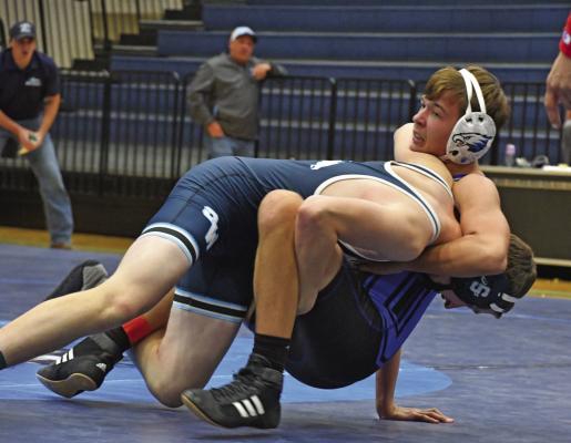 Southwest’s Gavin Hammond (above) and Gage Hammond (below) competed for Southwest at the Osceola Invite.