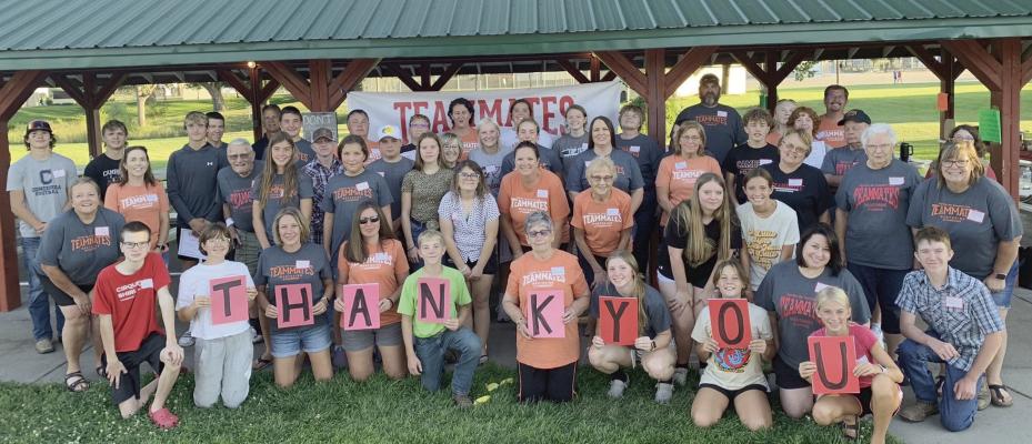 Cambridge teammates kick off picnic was held august 22
