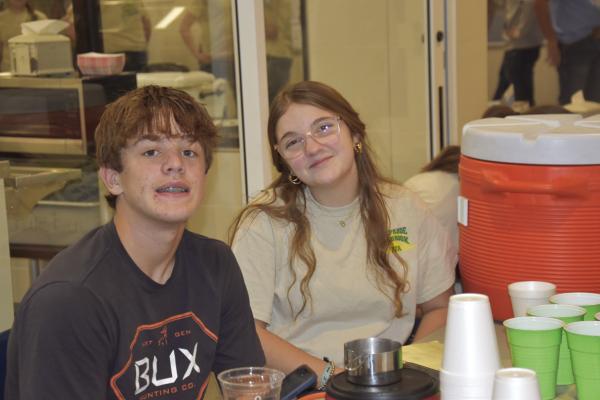 Arapahoe-Holbrook FFA Bull Fry and Labor Auction held Friday night
