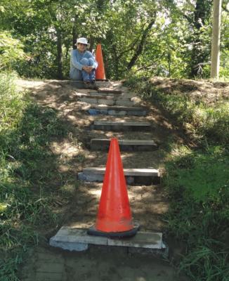 Cambridge Walking Trail repaired