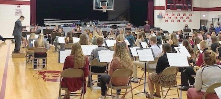 Elwood Public School hosted the Fort Kearny Conference Honor Band Concert last week.