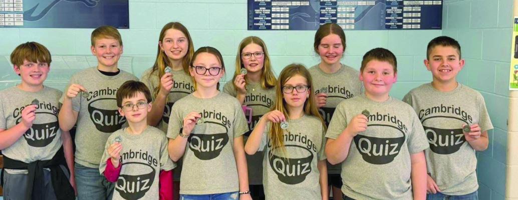 Cambridge collects silver medals