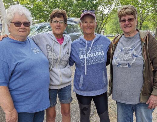 3rd generation Oscar &amp; Elsie Wendland Cousins. Arla Naprstek, Lana Hilker, Kate Meyers &amp; Ida Soncksen