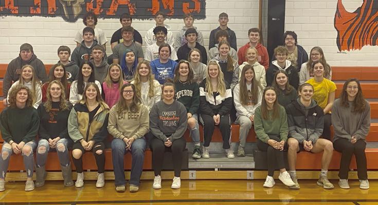 Cambridge High School Academic Honor Students