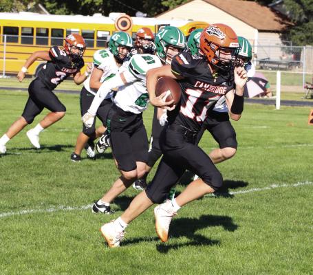 Trojans fall to Loomis on Homecoming