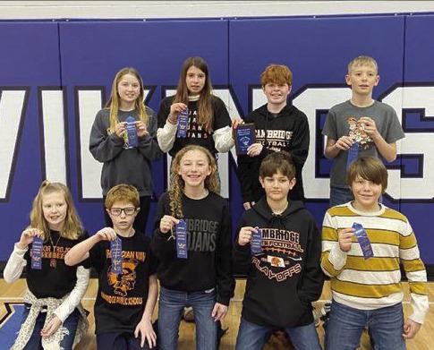The Bertrand Quiz Bowl competition was held last week and Cambridge 5th &amp; 6th graders got first place, Junior High placed second and high school placed 4th.