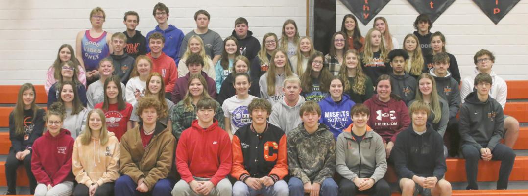 Cambridge High Students on the 2nd Qtr & 1st Semester Distinctive Honor Roll and HR