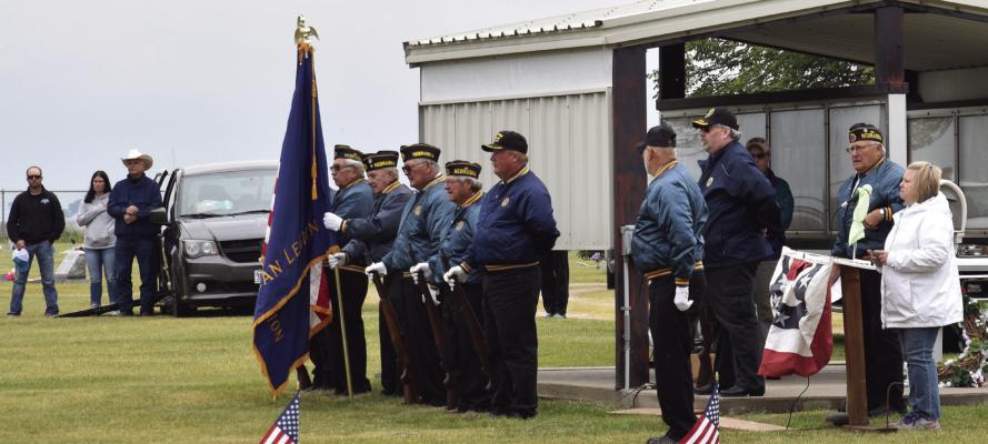 Memorial Day Services held on Monday