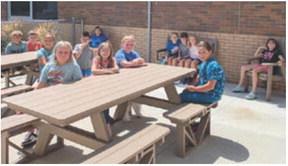 Southern Valley School creating a reading garden