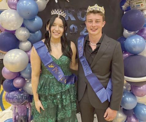 Prom Royalty announced Saturday night