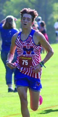 Medicine Valley’s Kael garrett led local runners with a runner-up finish at the Medicine Valley Invite Thursday.