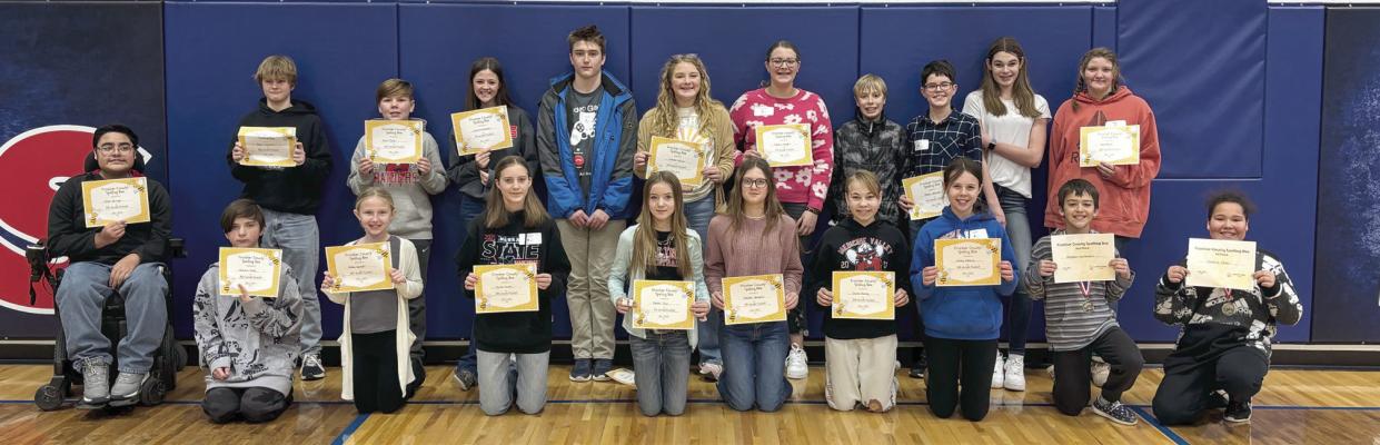 Delso wins Frontier County Spelling Bee