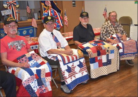 Quilts of Honor presented to Arapahoe Veterans