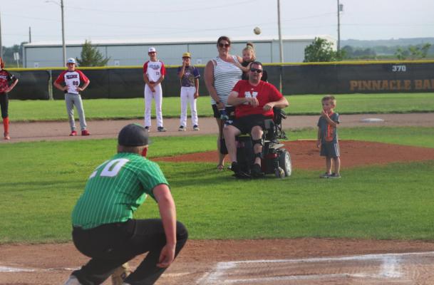 Honored Guest Norris throws first pitch at All-Star Game