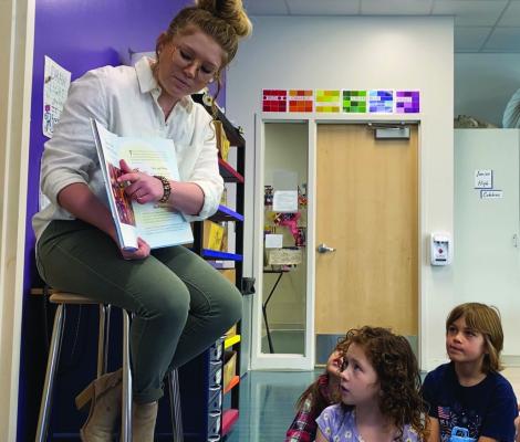 Arapahoe art reacher Ashley Picquet was named the Marvin Spomer Novice Art Educator of the Year.