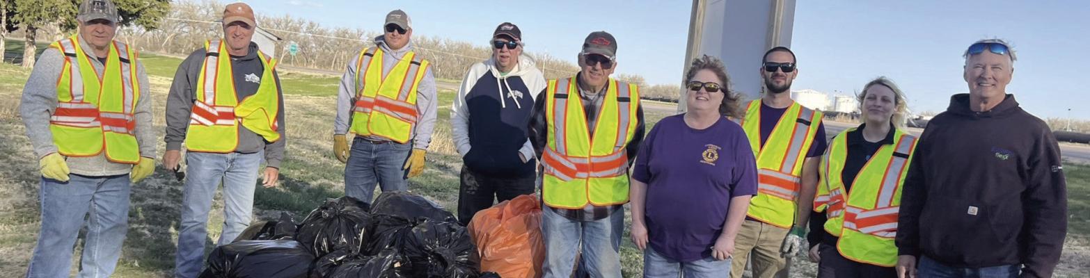 Cambridge Lions semi-annual cleanup effort
