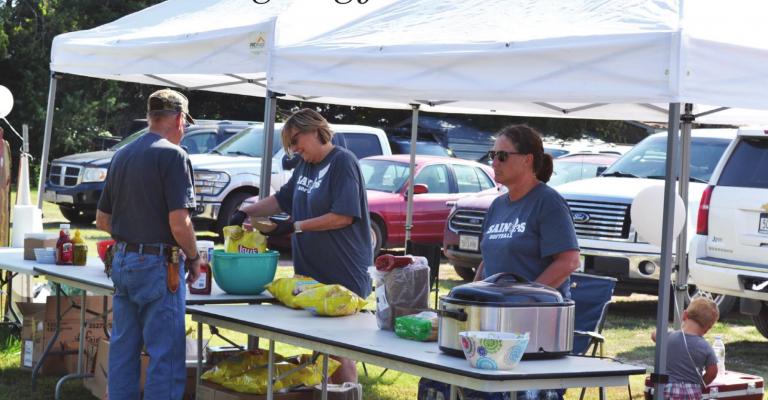 Tailgating for the Saints