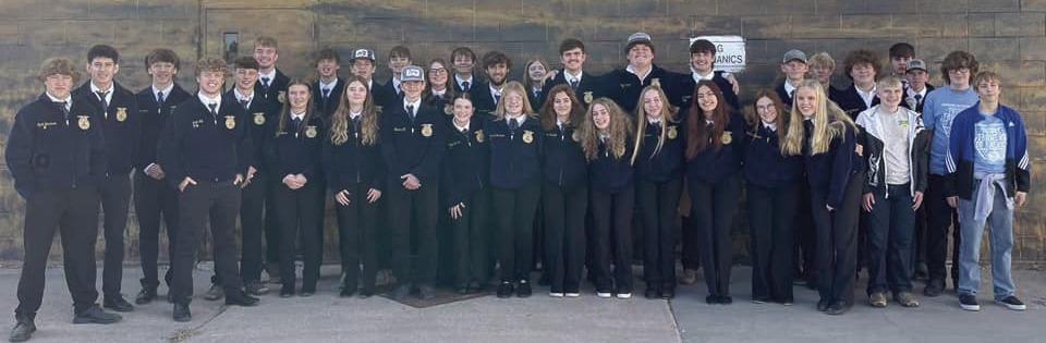 Arapahoe-Holbrook FFA participate in CDE#1 Competitions at Curtis