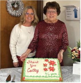 We would like to thank Cathy Schievelbein, who is retiring from the Arapahoe Housing Authority Board after 46 years of service. Thank you for all the years you dedicated to Sunshine Village. April Wendland, Executive Director Sunshine Village