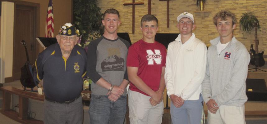 Frontier County students selected to attend Boys State
