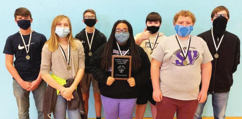 SV Jr High Quiz bowl undefeated