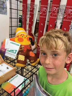 4-H Exhibits at the Gosper County Fair