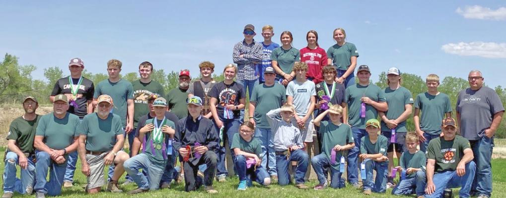 The Furnas County 4-H Shooting Sports event was held Saturday May 14, 2022 at the Izaak Walton in Arapahoe with the following participating: Senior Trap-19; Junior Trap-27; Archery-24; .22-17; BB Gun-12; Air Rifle-4; Top Shot participates-10. Coaches: Cauy Bennett, Shannon Bennett, Ryan Hunt, Dan Kreutzer, Richard Potts, Jared Sayer, Vaughn Barnett, and Gary Schievelbein. Shot started at 10:00 with Pizza at noon and awards afterwards.